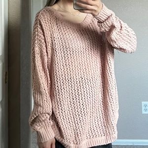 Oversized Light Knitted Sweater